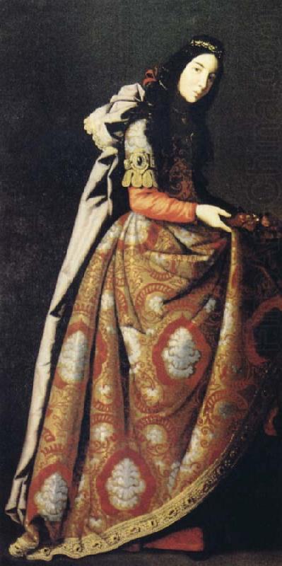 Francisco de Zurbaran Saint Casilda china oil painting image